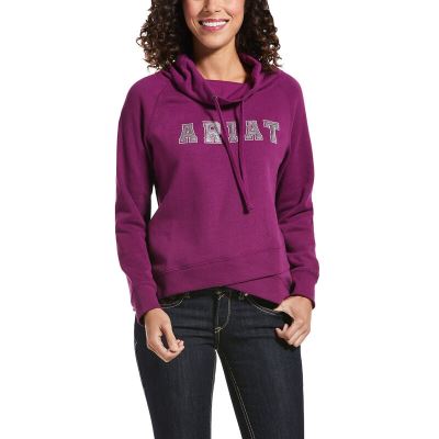 Ariat Western: REAL Sequin Sudaderas Mujer - Azules (WNJEY6389)